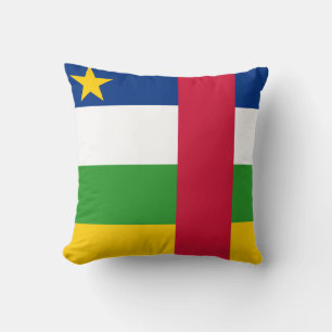 Central African Republic Flag Cushion