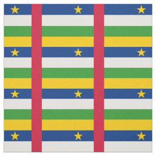 Central African Republic Flag Fabric