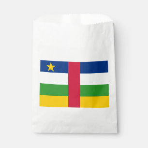 Central African Republic Flag Favour Bag