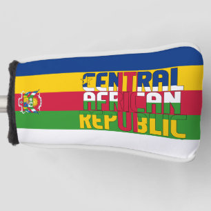 Central African Republic Flag Gorgeous Patriotic Golf Head Cover