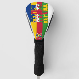 Central African Republic Flag Gorgeous Patriotic Golf Head Cover