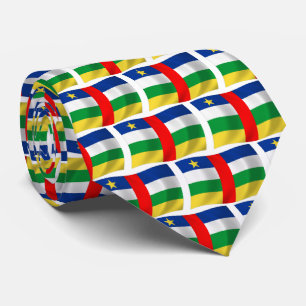 Central African Republic Flag Tie