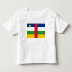 Central African Republic Flag Toddler T-Shirt