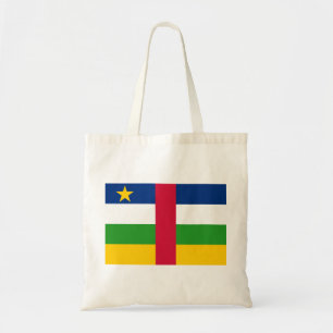 Central African Republic Flag Tote Bag