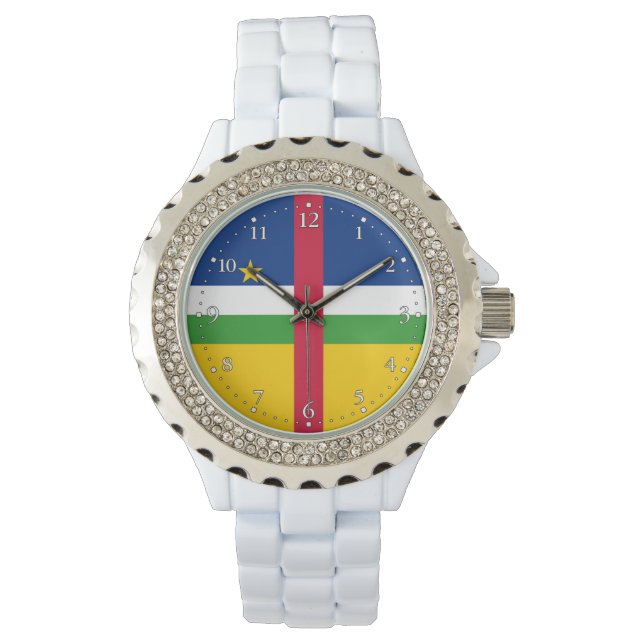 Central African Republic Flag Watch (Front)