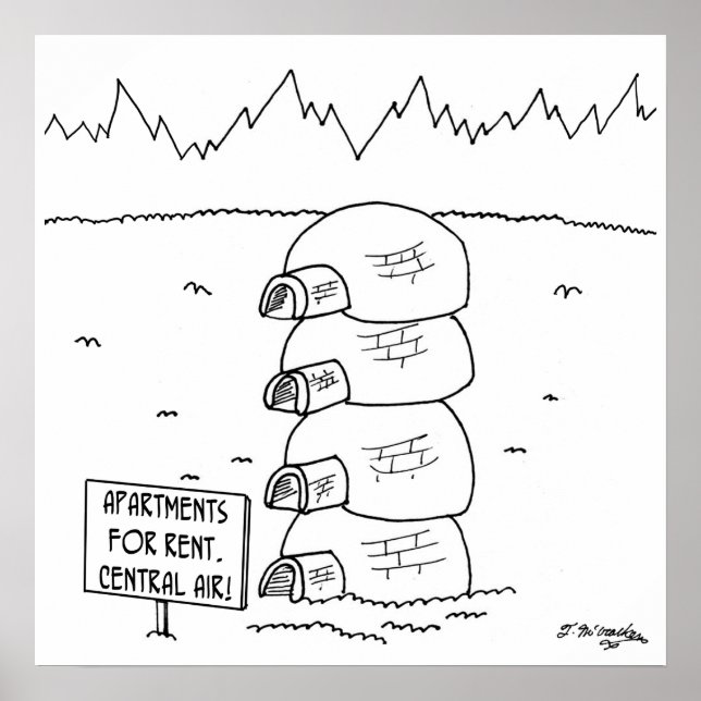 Central Air in Igloos Poster (Front)