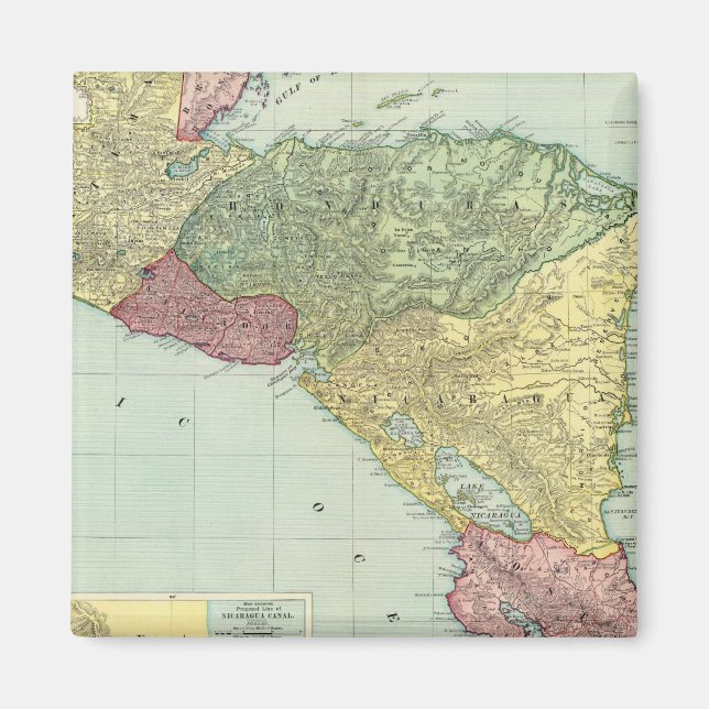 Central America 2 Magnet (Front)