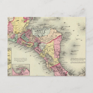 Central America 3 Postcard
