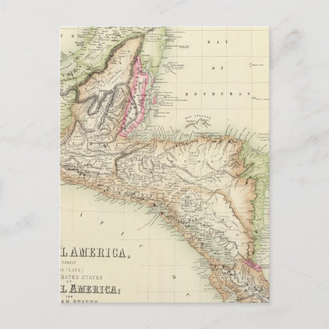 Central America 4 Postcard (Front)
