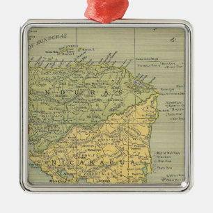 Central America 5 Metal Ornament