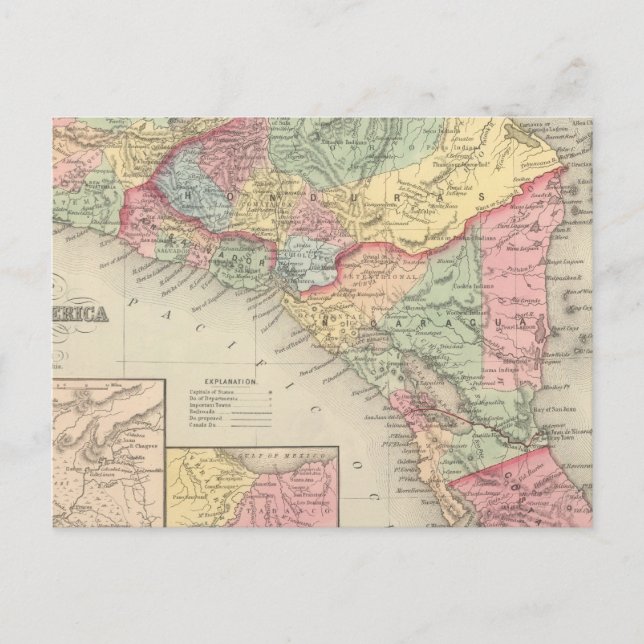 Central America 8 Postcard (Front)