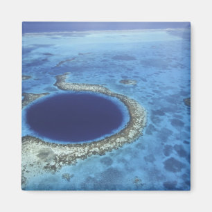 CENTRAL AMERICA, Belise, Large coral reefs off Magnet