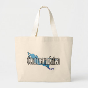 Central America Large Tote Bag