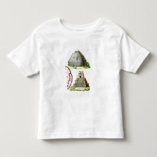 Central American Antiquities, detail of two pyrami Toddler T-Shirt
