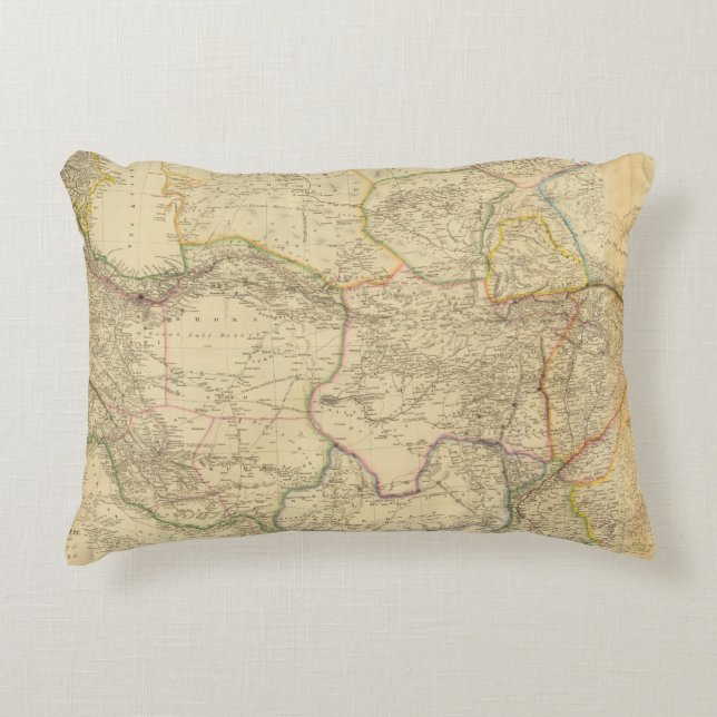 Central Asia 2 Decorative Cushion (Front)