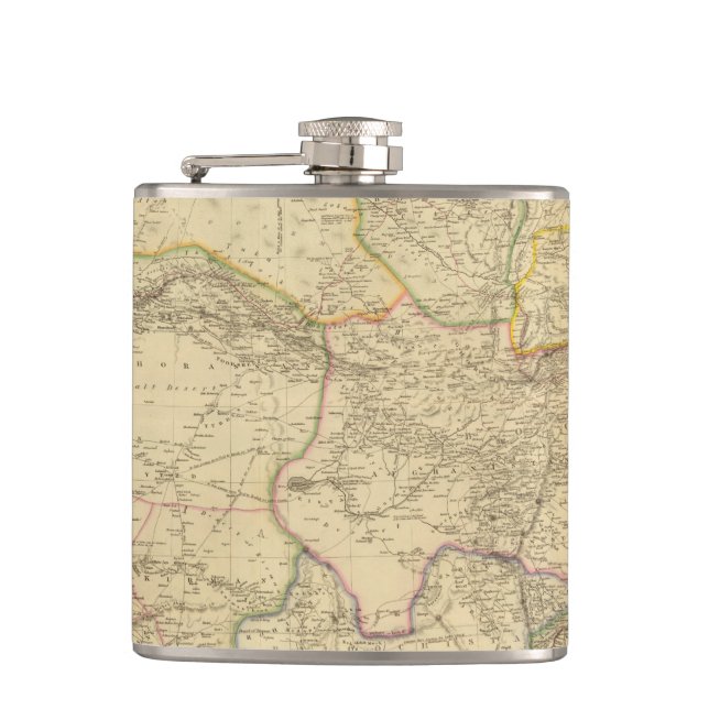 Central Asia 2 Hip Flask (Front)