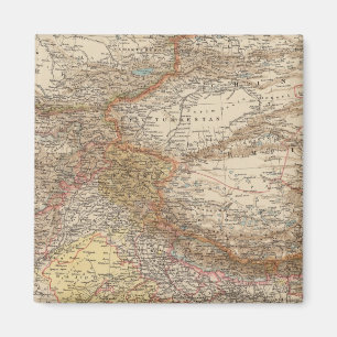 Central Asia, India Magnet