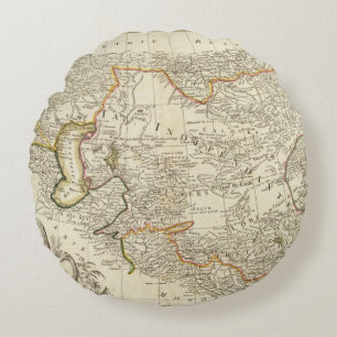 Central Asia Round Cushion