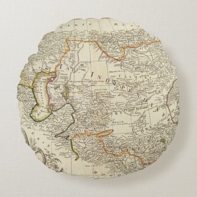 Central Asia Round Cushion (Front)