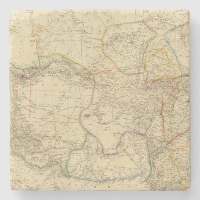 Central Asia Stone Coaster (Front)