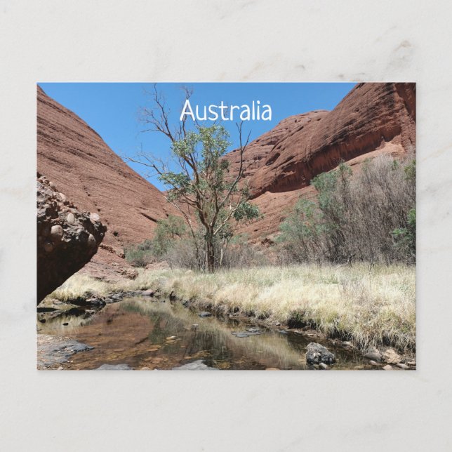 Central Australia Postcard (Front)