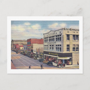 Central Ave., Albuquerque, New Mexico Vintage Postcard