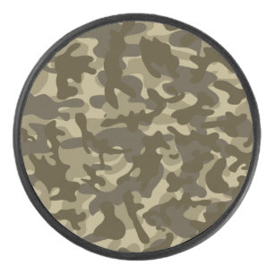 Central Camouflage  Hockey Puck