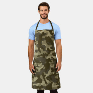 Central Camouflage Tissue Paper Apron