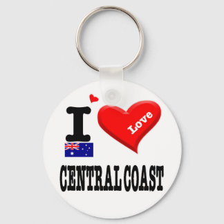 CENTRAL COAST - I Love Magnet Key Ring