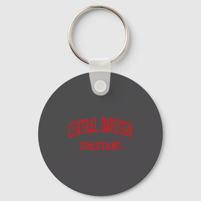 Central Davidson High School Hs Lexington Nc Vinta Key Ring (Front)
