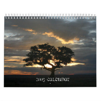 Central, East African animal calendar - Customised