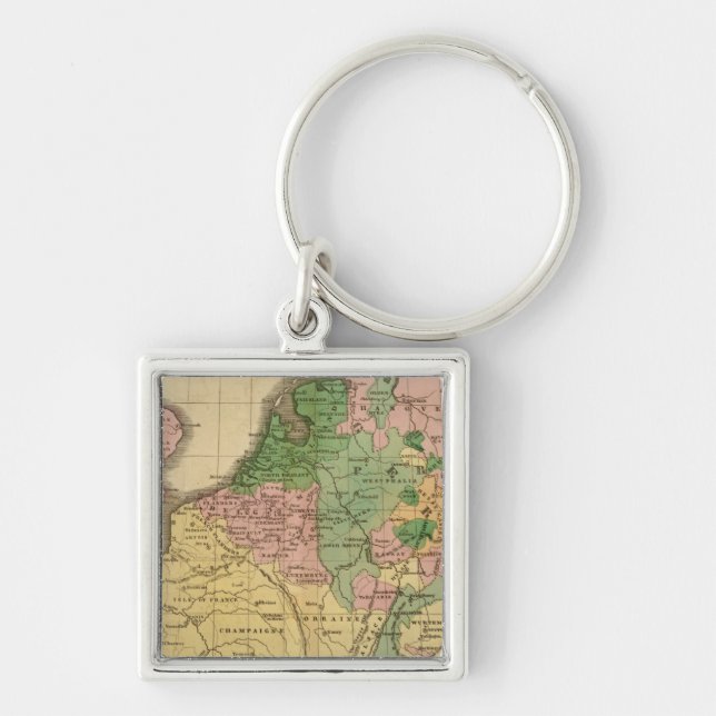 Central Europe 2 Key Ring (Front)