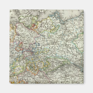 Central Europe, Germany, Poland Magnet