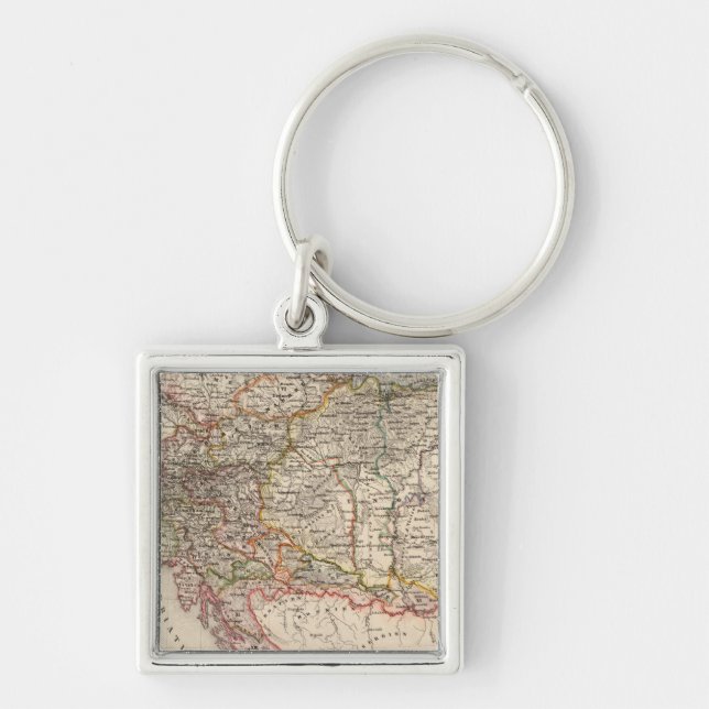 Central Europe Key Ring (Front)
