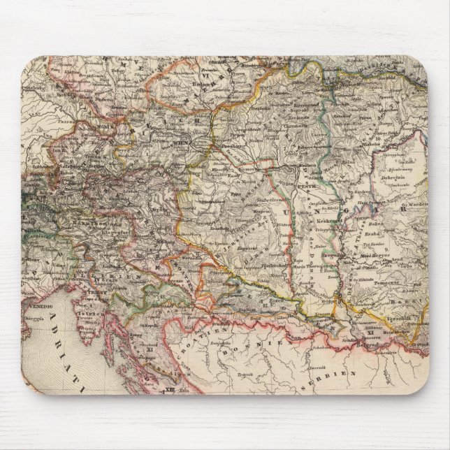Central Europe Mouse Pad (Front)