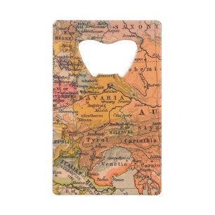 Central European map