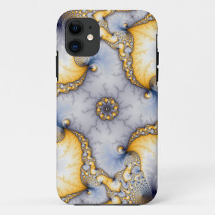 Central - Fractal Art iPhone 11 Case
