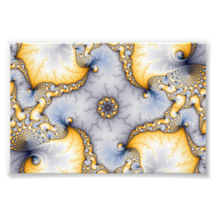 Central - Fractal Art Photo Print