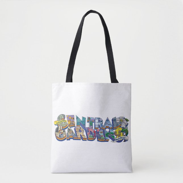 Central Gardens Mural  Tote Bag (Front)