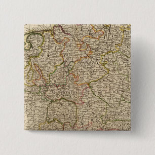 Central Germany and Austria 15 Cm Square Badge