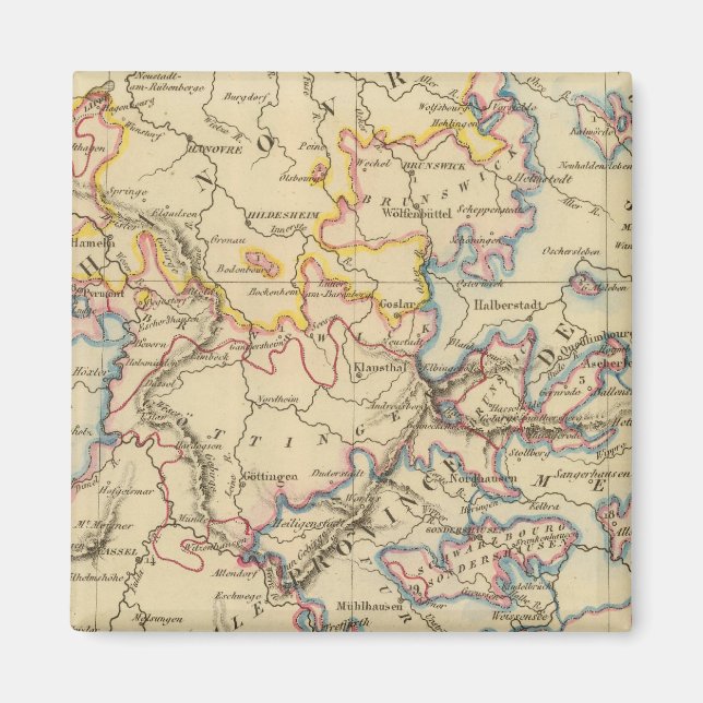 Central Germany Magnet (Front)
