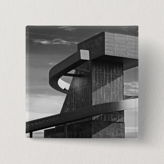 Central High School, 2017 15 Cm Square Badge (Front)