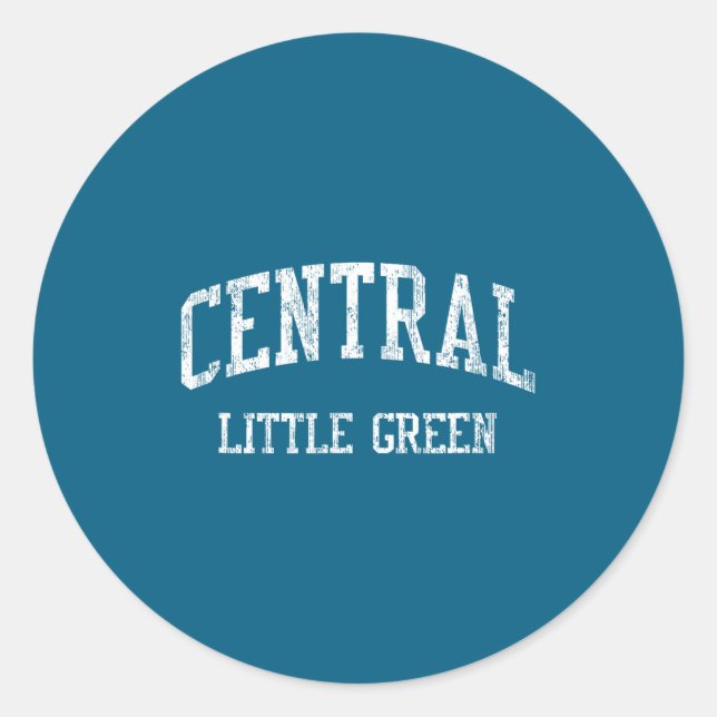 Central High School Hs Manchester Classic Round Sticker (Front)