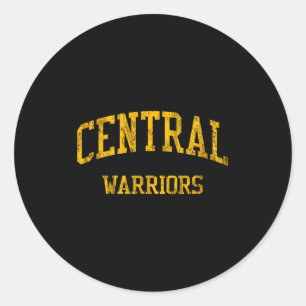 Central High School Hs Memphis Classic Round Sticker