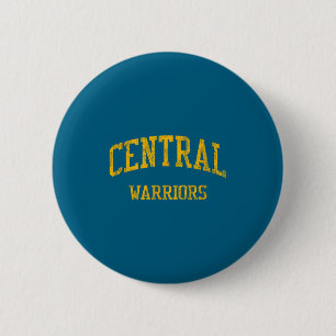 Central High School Hs Memphis Design 6 Cm Round Badge