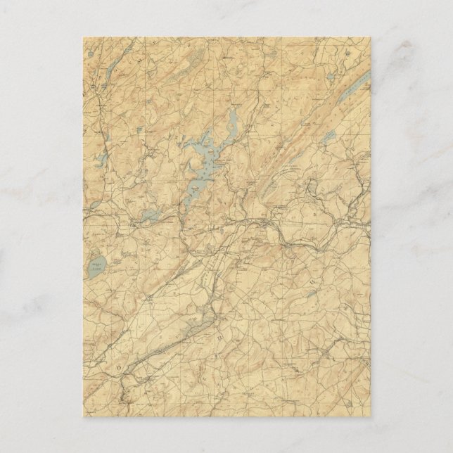 Central Highlands of New Jersey Postcard (Front)