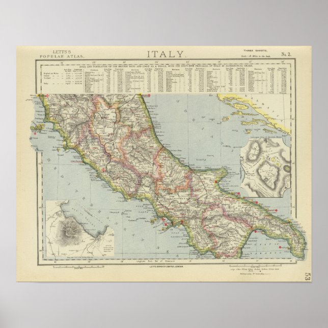 Central Italy Poster (Front)