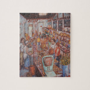 Central Market in Lancaster City PA Jigsaw Puzzle
