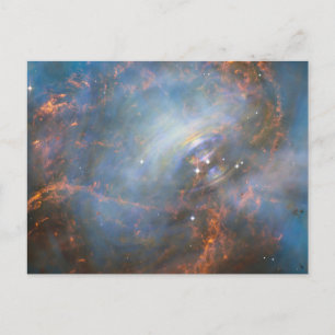 Central Neutron Star In The Crab Nebula. Postcard