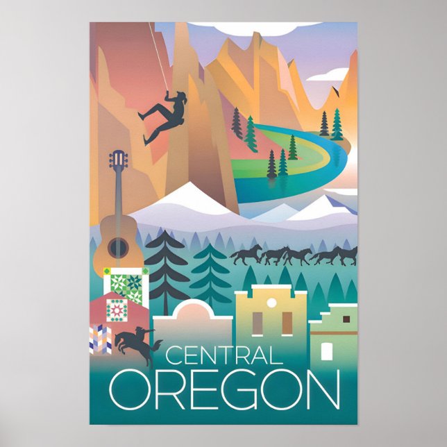 Central Oregon Print (Front)